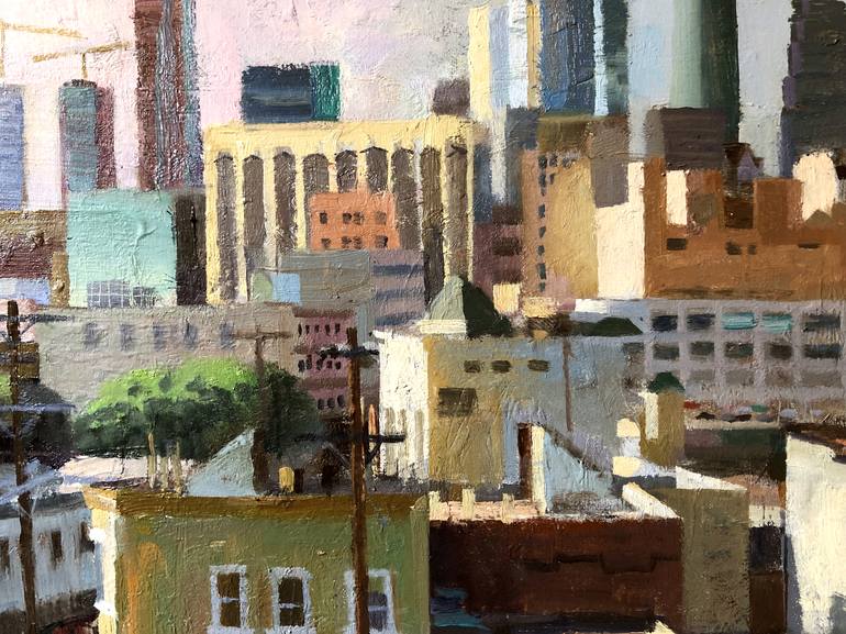 Original Impressionism Cities Painting by Alex Schaefer