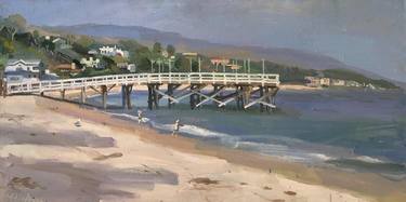 Original Impressionism Beach Paintings by Alex Schaefer