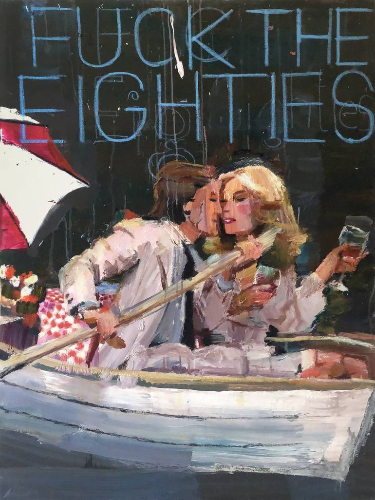 Fuck the 80's: Bordeaux Boat Ride - Print
