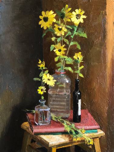 Still Life with Sunflowers thumb