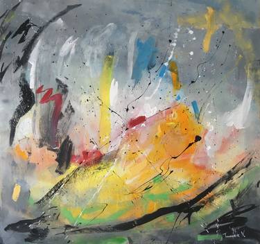 Original Abstract Paintings by Nazar Tuvakov