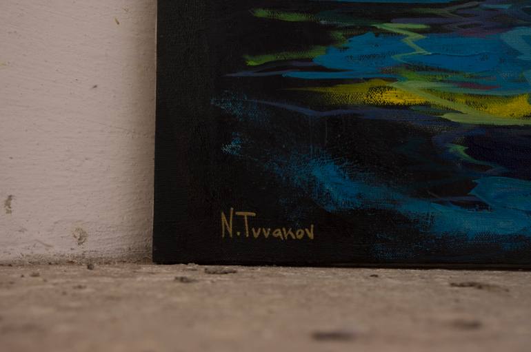 Original Abstract Nature Painting by Nazar Tuvakov