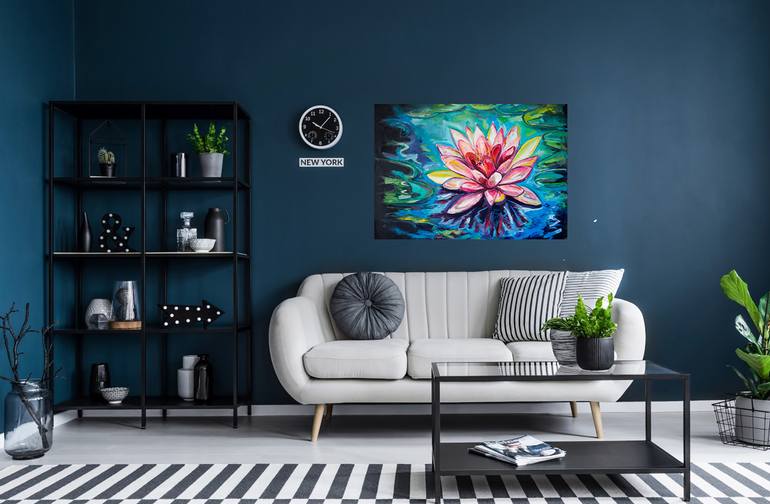 Original Abstract Nature Painting by Nazar Tuvakov