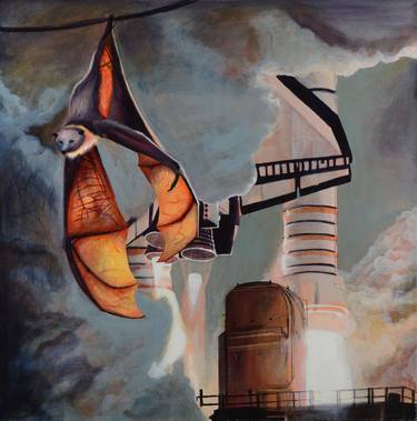 Print of Science/Technology Paintings by alberto viloria