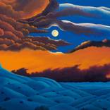 Pedernal Moonrise by Daniel Brown