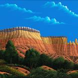 Ghost Ranch Sunlight by Daniel Brown