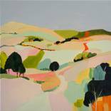 Summer Dreams - Framed in Oak by Brenda Meynell