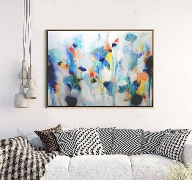 Original Abstract Expressionism Abstract Painting by Brenda Meynell