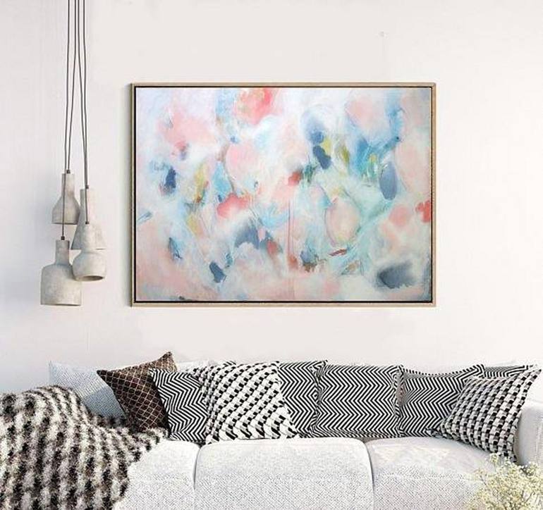 Original Abstract Expressionism Abstract Painting by Brenda Meynell