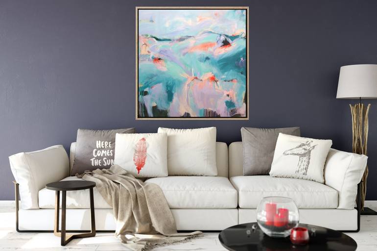 Original Abstract Expressionism Abstract Painting by Brenda Meynell