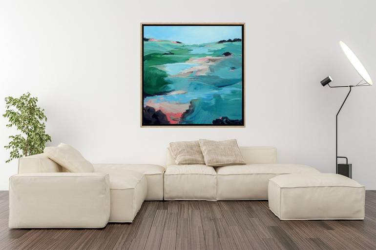 Original Abstract Painting by Brenda Meynell