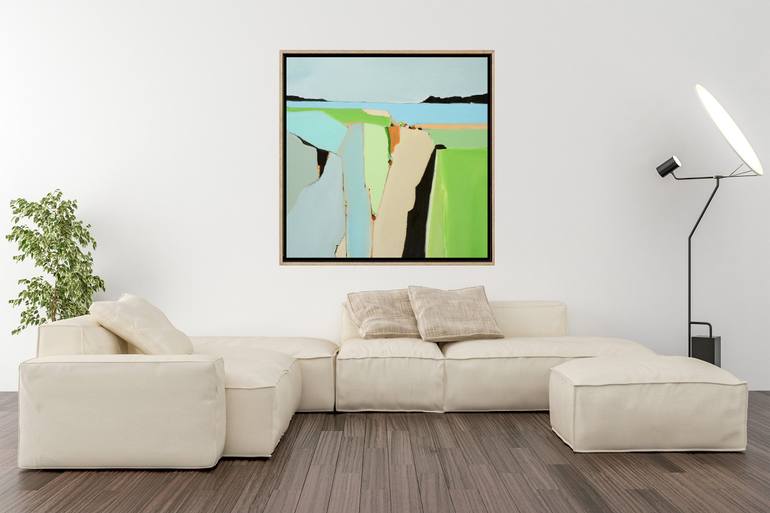 Original Abstract Expressionism Abstract Painting by Brenda Meynell