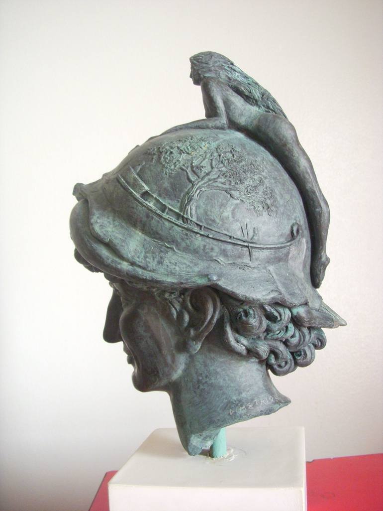 Original Fine Art Classical mythology Sculpture by Adrian DiMetriou
