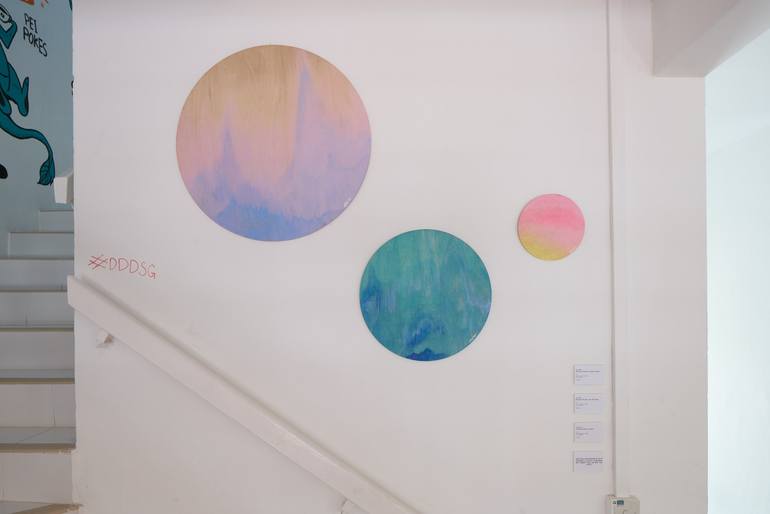 Original Abstract Expressionism Abstract Painting by Jau Goh