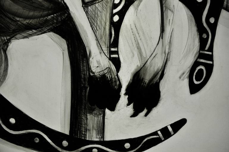Original Figurative Animal Drawing by Michael Chorney