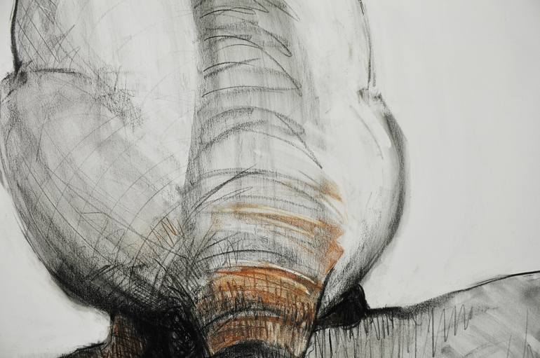 Original Expressionism Animal Drawing by Michael Chorney