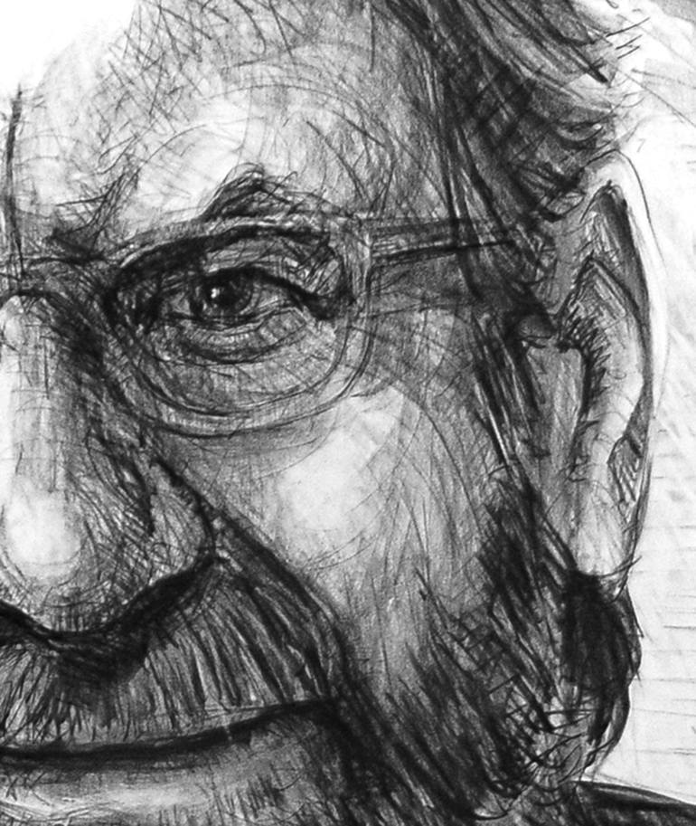 Original Portraiture Portrait Drawing by Michael Chorney