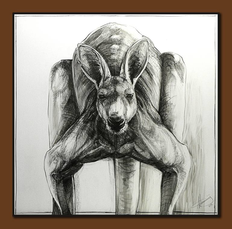 Original Animal Drawing by Michael Chorney