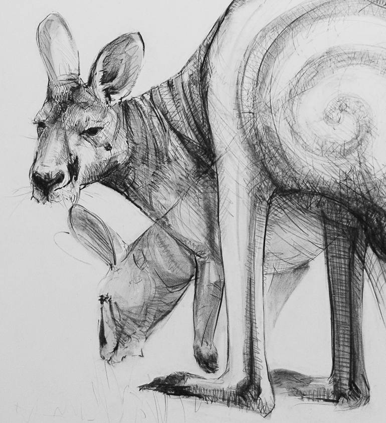 Original Animal Drawing by Michael Chorney