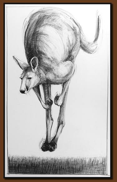Original Figurative Animal Drawings by Michael Chorney