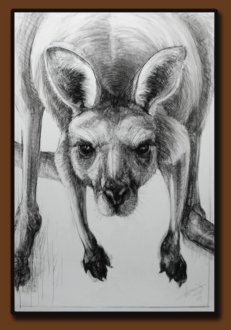 Original Animal Drawing by Michael Chorney