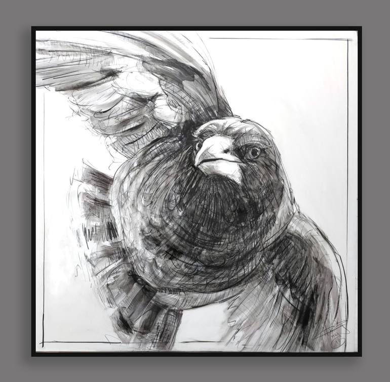 Original Animal Drawing by Michael Chorney