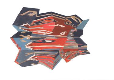 Original Glitch Abstract Drawings by Lodewijkvanbodeghem  Aka Ludovic Ledent