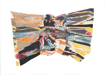 Original Glitch Abstract Drawings by Lodewijkvanbodeghem  Aka Ludovic Ledent