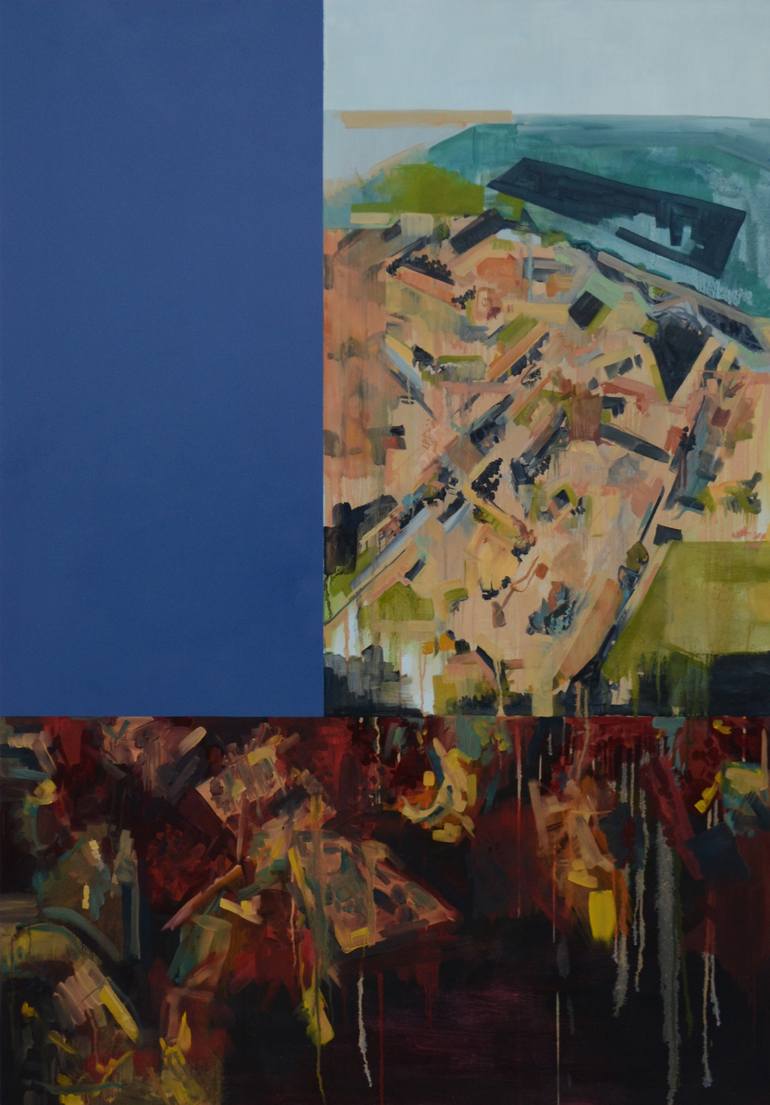 Original Abstract Landscape Paintings by Emily Cranny