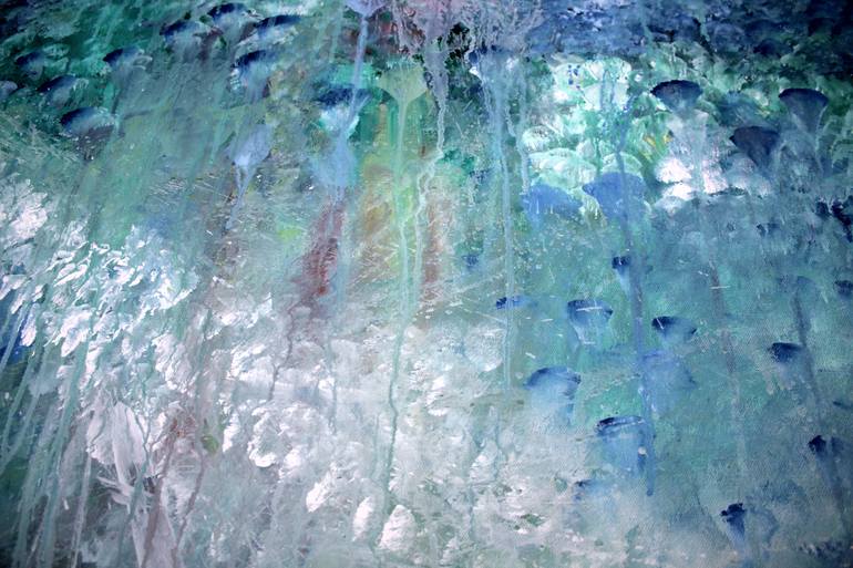 Original Abstract Expressionism Nature Painting by Ganesh Bhat