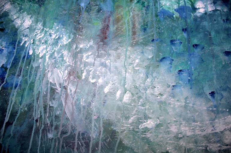 Original Abstract Expressionism Nature Painting by Ganesh Bhat