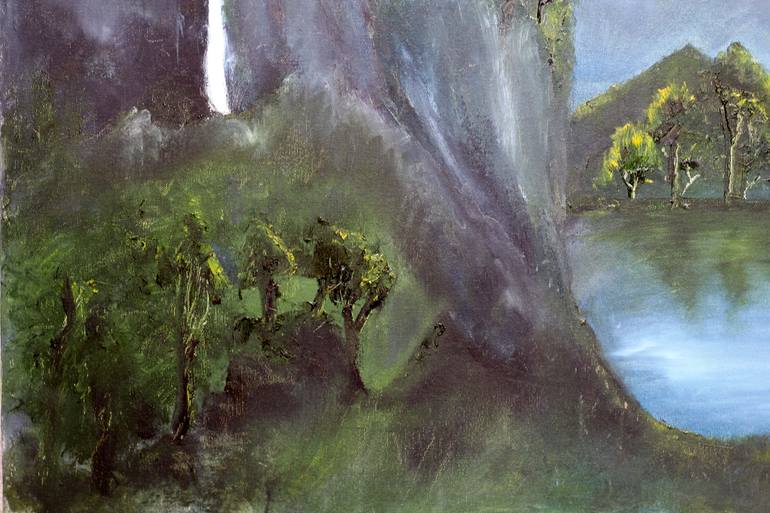 Original Conceptual Nature Painting by Ganesh Bhat