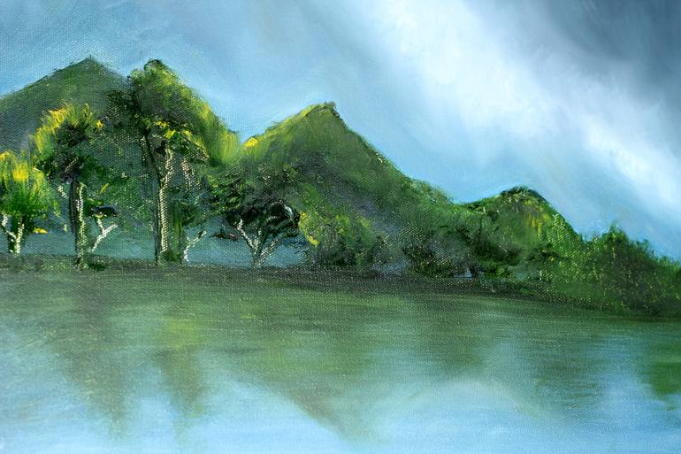 Original Conceptual Nature Painting by Ganesh Bhat