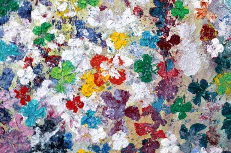 Original Conceptual Abstract Painting by Ganesh Bhat