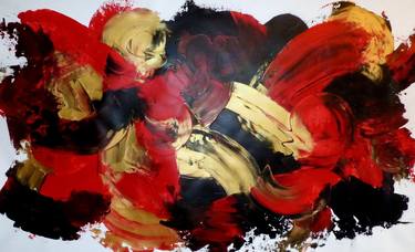 Original Abstract Expressionism Abstract Paintings by Floria Rey