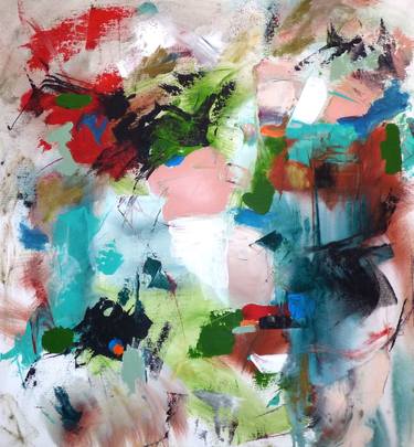 Original Abstract Paintings by Floria Rey