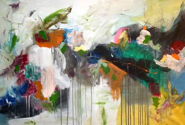 Original Abstract Paintings by Floria Rey