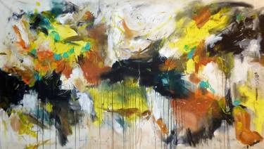 Original Abstract Paintings by Floria Rey