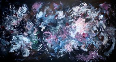 Original Abstract Expressionism Abstract Paintings by Floria Rey