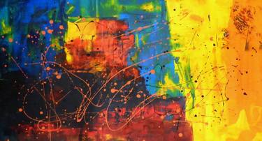 Original Abstract Paintings by Floria Rey