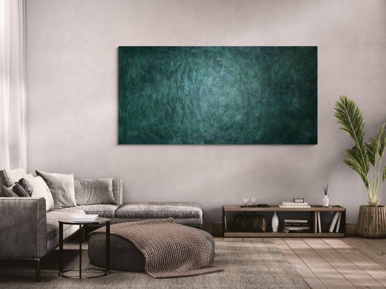 Original Abstract Expressionism Abstract Painting by Floria Rey