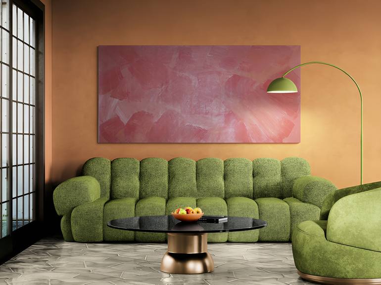 Original Abstract Expressionism Abstract Painting by Floria Rey