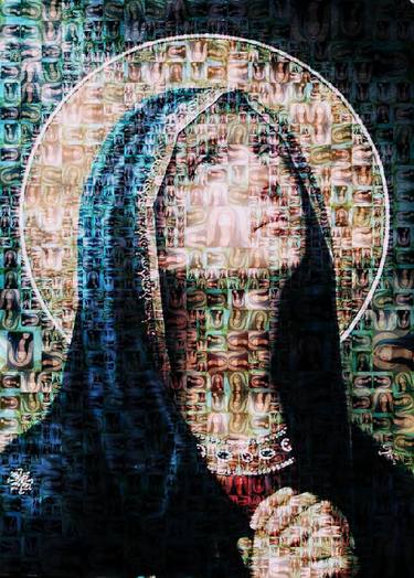 Blue Madonna by Floria Rey thumb