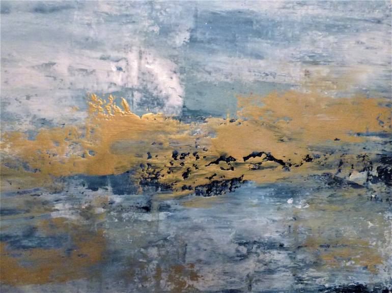 Original Abstract Expressionism Landscape Painting by Floria Rey