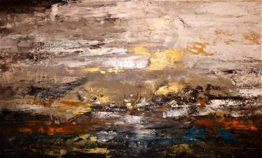 Original Abstract Landscape Paintings by Floria Rey