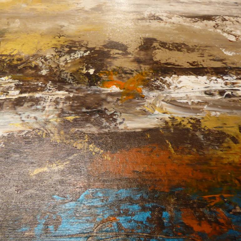 Original Abstract Landscape Painting by Floria Rey