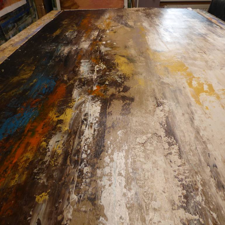 Original Abstract Landscape Painting by Floria Rey