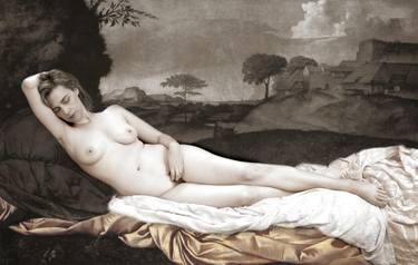 Reclining Nude: Ode to Giorgione - Limited Edition of 10 thumb