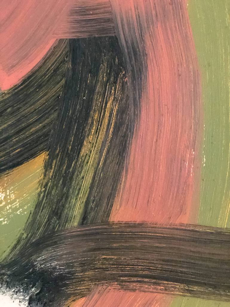 Original Abstract Expressionism Abstract Painting by Shateek Brown