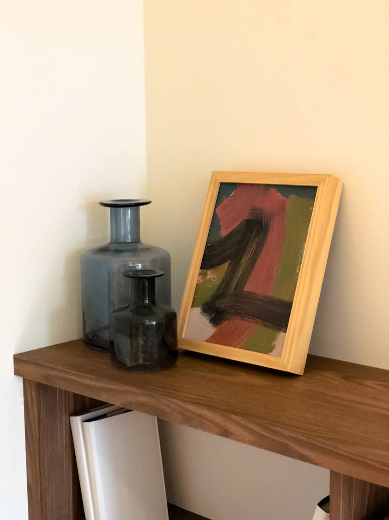 Original Abstract Expressionism Abstract Painting by Shateek Brown